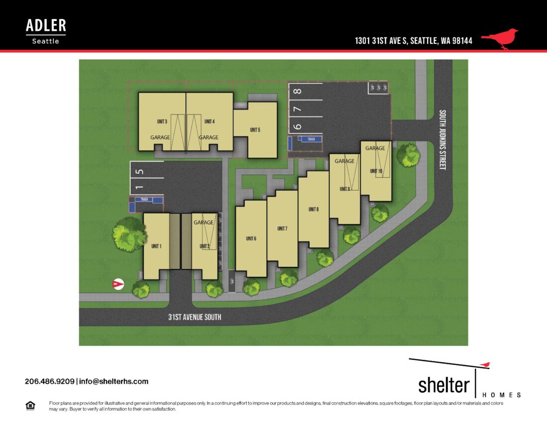 Adler Site Map Flyer