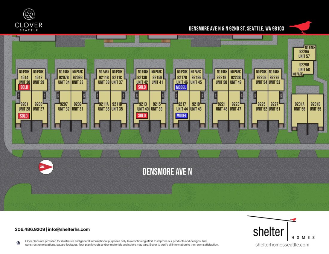 Clover Site Map Flyer Densmore 12.09.2024