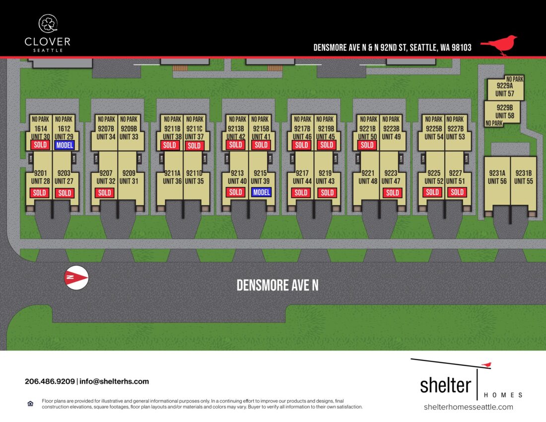 Clover Site Map Flyer Densmore 10.15.2025
